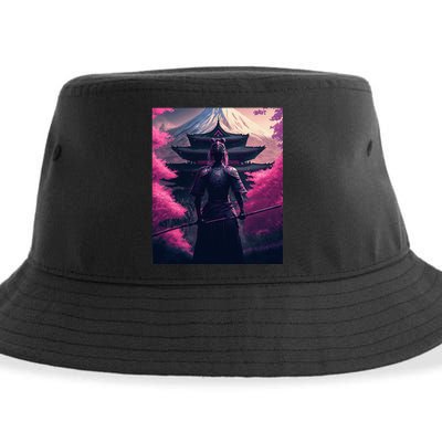 Female Samurai Sustainable Bucket Hat