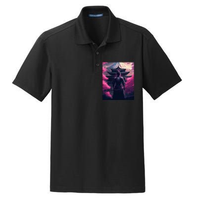 Female Samurai Dry Zone Grid Polo