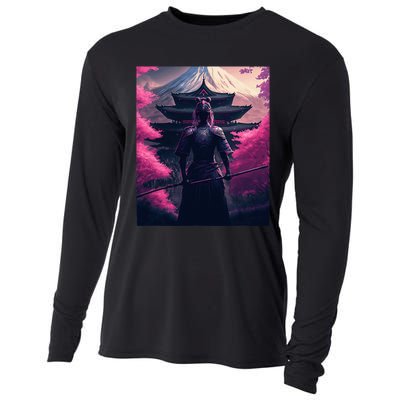 Female Samurai Cooling Performance Long Sleeve Crew