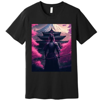 Female Samurai Premium T-Shirt