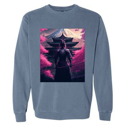 Female Samurai Garment-Dyed Sweatshirt