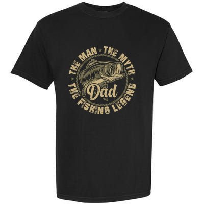 Fishing Shirts For Dad Father Day Fishing Gift For Fisherman Garment-Dyed Heavyweight T-Shirt