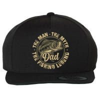 Fishing Shirts For Dad Father Day Fishing Gift For Fisherman Wool Snapback Cap