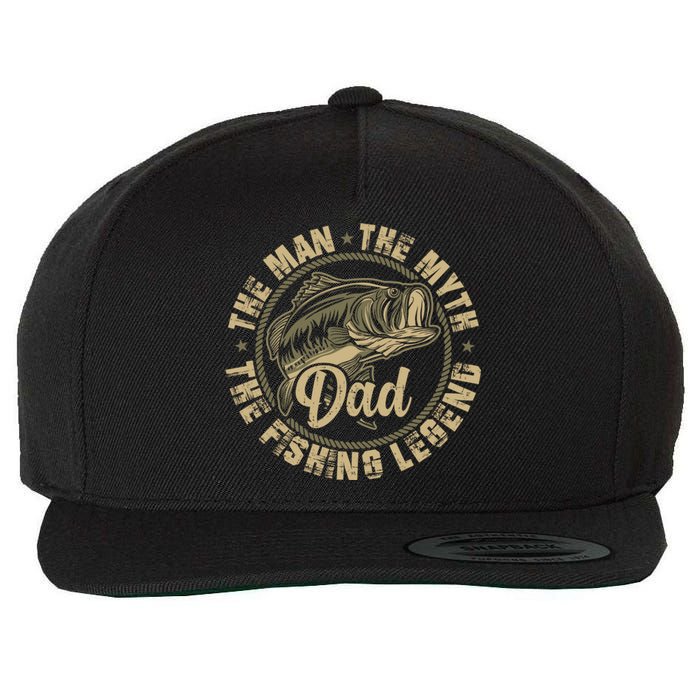 Fishing Shirts For Dad Father Day Fishing Gift For Fisherman Wool Snapback Cap