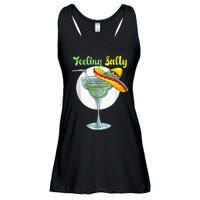 Feeling Salty Funny Margarita Drinking Mexican Cinco De Mayo Ladies Essential Flowy Tank