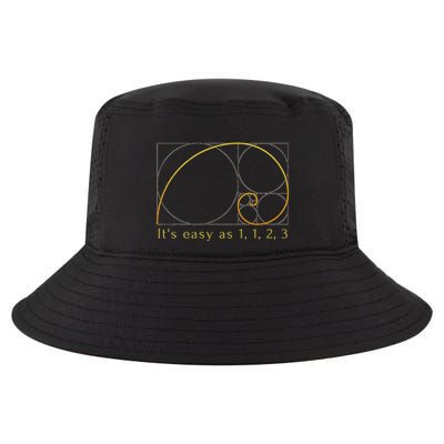 Fibonacci Spiral Fibonacci Sequence Fibonacci Golden Ratio Cool Comfort Performance Bucket Hat