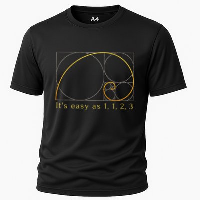 Fibonacci Spiral Fibonacci Sequence Fibonacci Golden Ratio Cooling Performance Crew T-Shirt