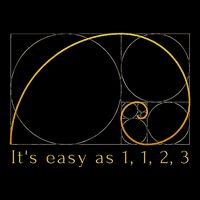 Fibonacci Spiral Fibonacci Sequence Fibonacci Golden Ratio 7-Panel Snapback Hat