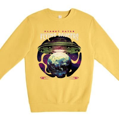 Flying Saucers Premium Crewneck Sweatshirt