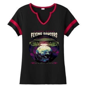 Flying Saucers Ladies Halftime Notch Neck Tee