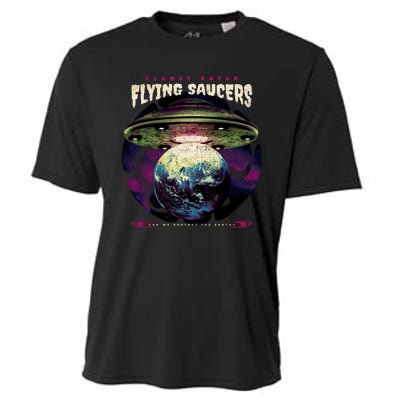 Flying Saucers Cooling Performance Crew T-Shirt