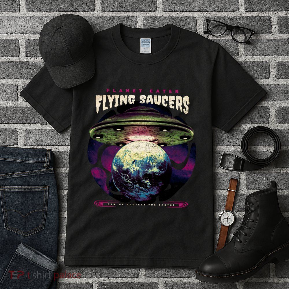 Flying Saucers Tall T-Shirt