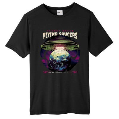 Flying Saucers Tall Fusion ChromaSoft Performance T-Shirt