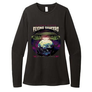 Flying Saucers Womens CVC Long Sleeve Shirt