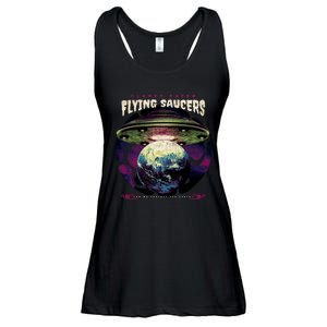 Flying Saucers Ladies Essential Flowy Tank