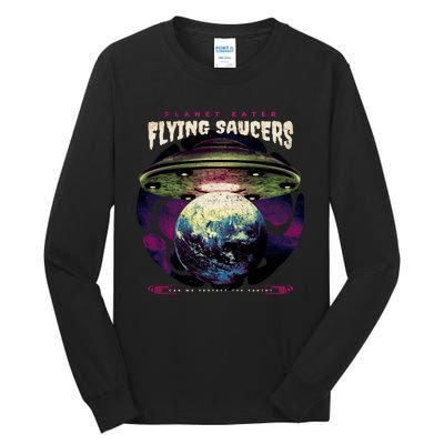 Flying Saucers Tall Long Sleeve T-Shirt