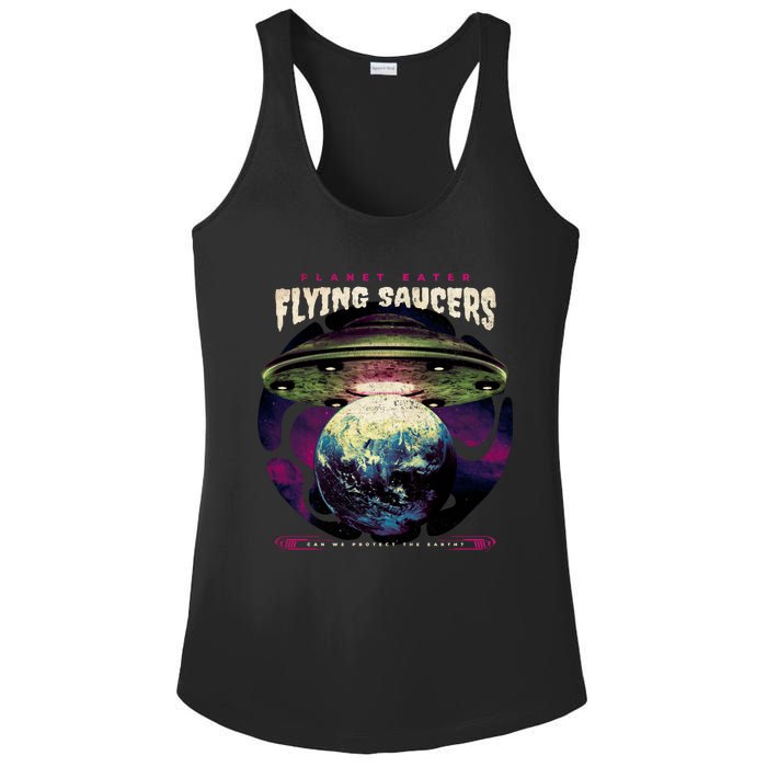 Flying Saucers Ladies PosiCharge Competitor Racerback Tank