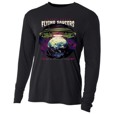 Flying Saucers Cooling Performance Long Sleeve Crew