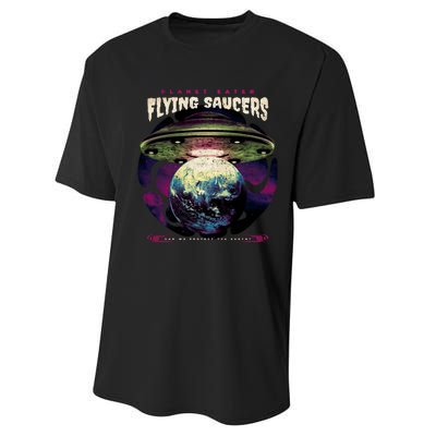 Flying Saucers Performance Sprint T-Shirt