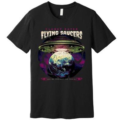 Flying Saucers Premium T-Shirt