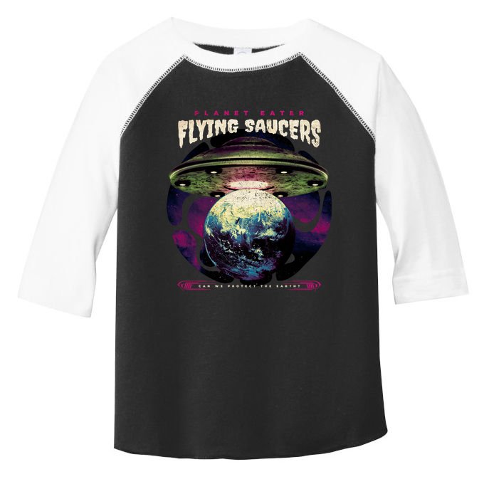 Flying Saucers Toddler Fine Jersey T-Shirt