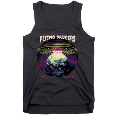 Flying Saucers Tank Top