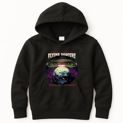 Flying Saucers Kids Hoodie