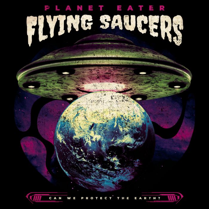 Flying Saucers Wool Snapback Cap