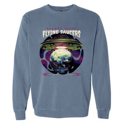 Flying Saucers Garment-Dyed Sweatshirt