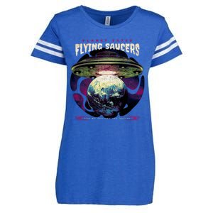 Flying Saucers Enza Ladies Jersey Football T-Shirt