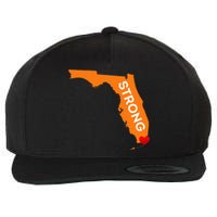 Florida Strong For Floridians And Those That Love Fl Wool Snapback Cap