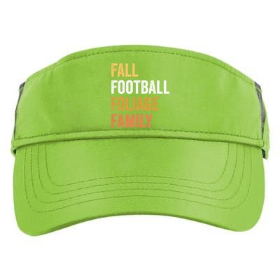 Football Season Fall Football Foliage Family Adult Drive Performance Visor