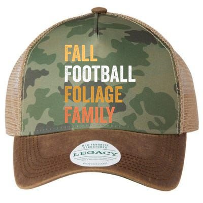 Football Season Fall Football Foliage Family Legacy Tie Dye Trucker Hat