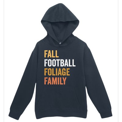 Football Season Fall Football Foliage Family Urban Pullover Hoodie