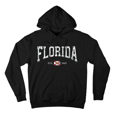 Florida State Flag Distressed Hoodie