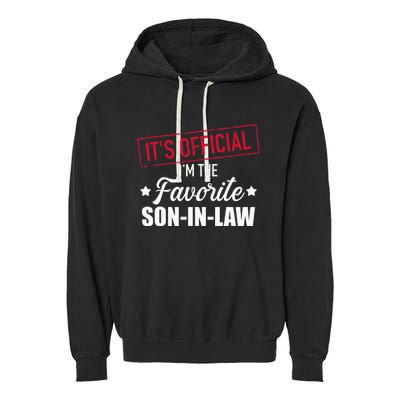 Favorite Soninlaw From Motherinlaw Or Fatherinlaw Garment-Dyed Fleece Hoodie