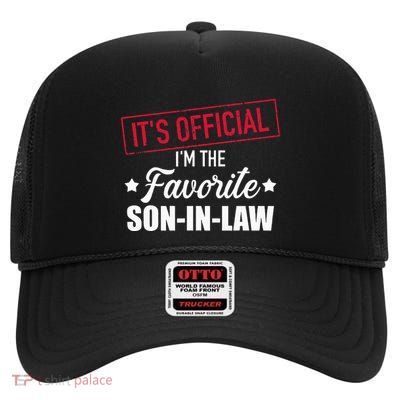Favorite Soninlaw From Motherinlaw Or Fatherinlaw High Crown Mesh Back Trucker Hat