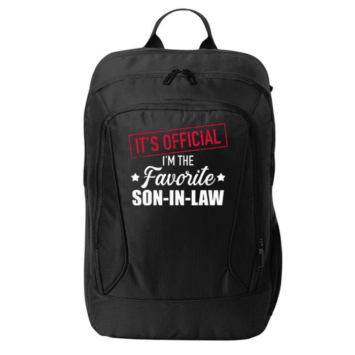 Favorite Soninlaw From Motherinlaw Or Fatherinlaw City Backpack