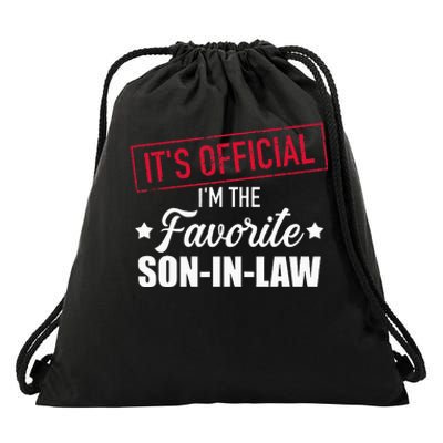 Favorite Soninlaw From Motherinlaw Or Fatherinlaw Drawstring Bag