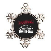 Favorite Soninlaw From Motherinlaw Or Fatherinlaw Metallic Star Ornament