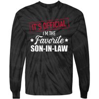 Favorite Soninlaw From Motherinlaw Or Fatherinlaw Tie-Dye Long Sleeve Shirt