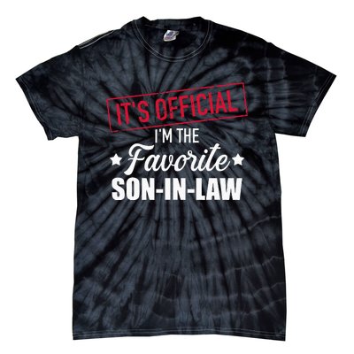 Favorite Soninlaw From Motherinlaw Or Fatherinlaw Tie-Dye T-Shirt