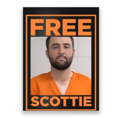 Free Scottie Free Scottie Scheffler Poster