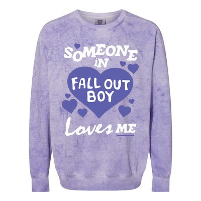 Falloutboy Someone Colorblast Crewneck Sweatshirt