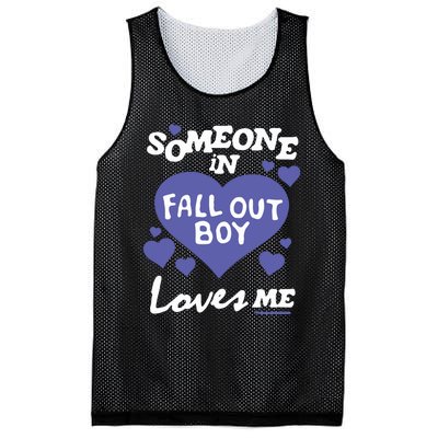 Falloutboy Someone Mesh Reversible Basketball Jersey Tank