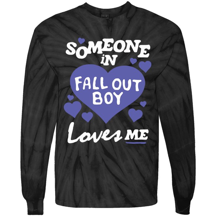 Falloutboy Someone Tie-Dye Long Sleeve Shirt