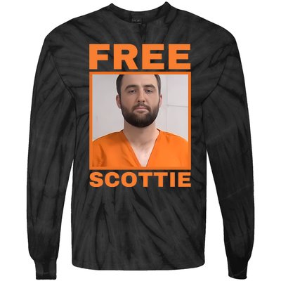 Free Scottie Free Scottie Scheffler Tie-Dye Long Sleeve Shirt