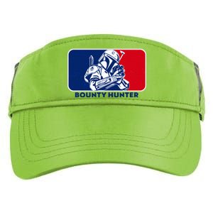 Funny Sci Fi Bounty Hunter Sports Logo Adult Drive Performance Visor