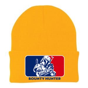 Funny Sci Fi Bounty Hunter Sports Logo Knit Cap Winter Beanie