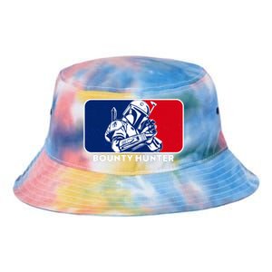 Funny Sci Fi Bounty Hunter Sports Logo Tie Dye Newport Bucket Hat